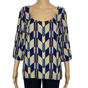 stooshy Top Blouse Small Long Sleeve
